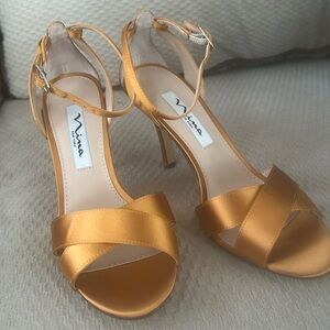 Gorgeous Nina satin sandals